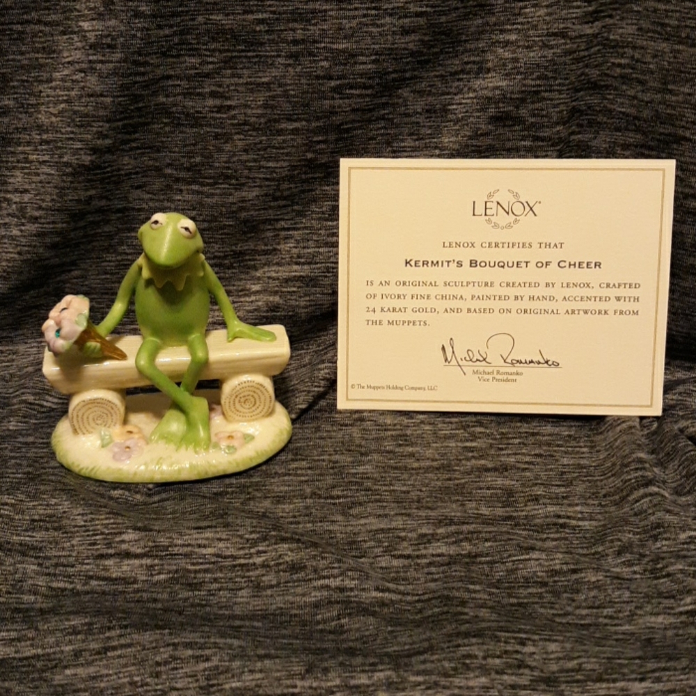 Lenox Kermits bouquet of cheer...December